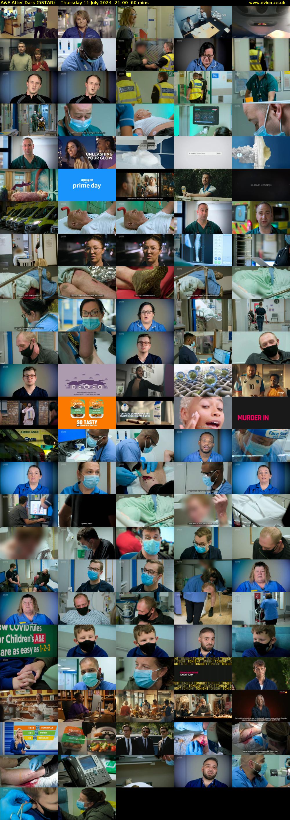 A&E After Dark (5STAR) Thursday 11 July 2024 21:00 - 22:00