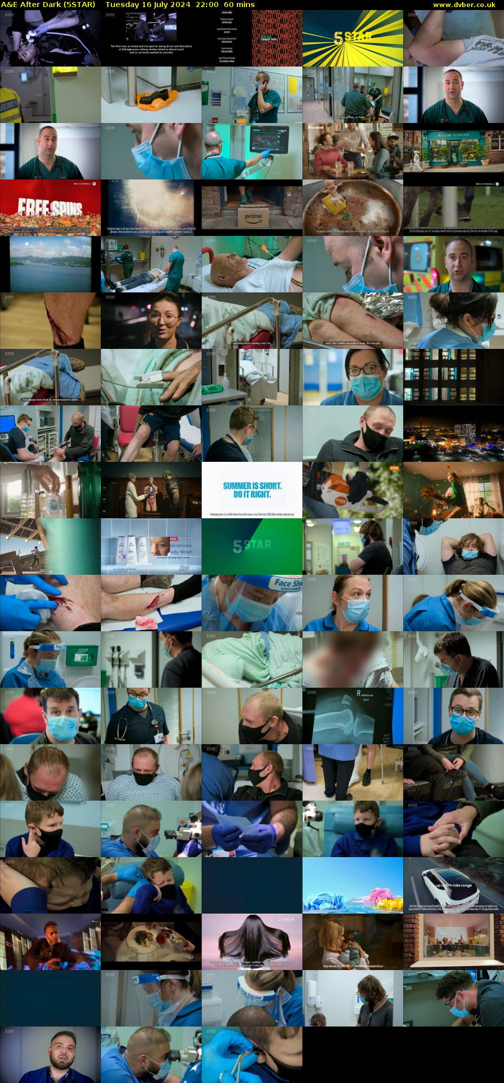 A&E After Dark (5STAR) Tuesday 16 July 2024 22:00 - 23:00