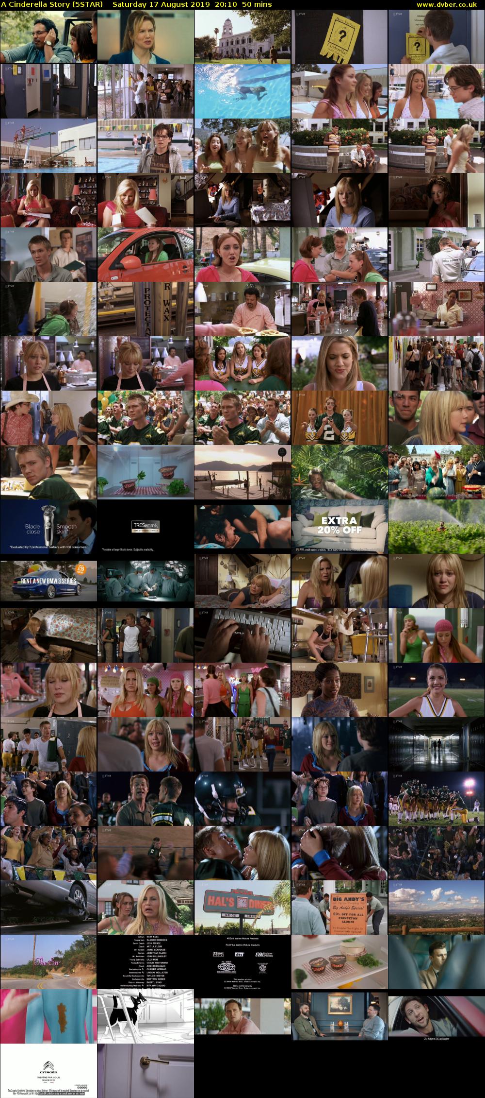 A Cinderella Story (5STAR) Saturday 17 August 2019 20:10 - 21:00