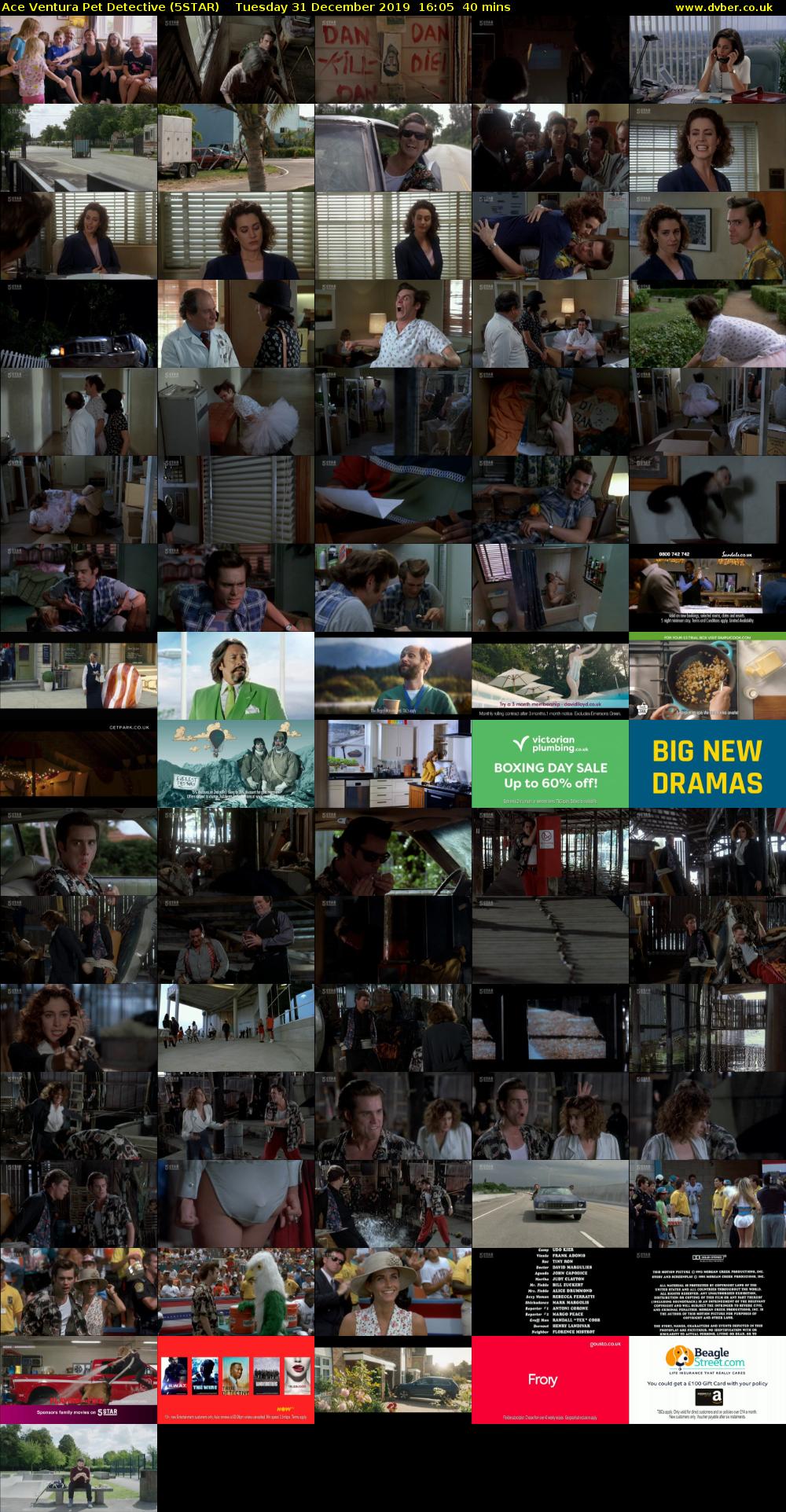 Ace Ventura Pet Detective (5STAR) Tuesday 31 December 2019 16:05 - 16:45