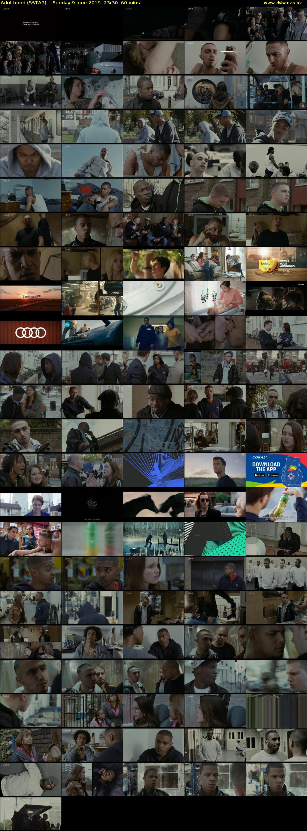 Adulthood (5STAR) Sunday 9 June 2019 23:30 - 00:30