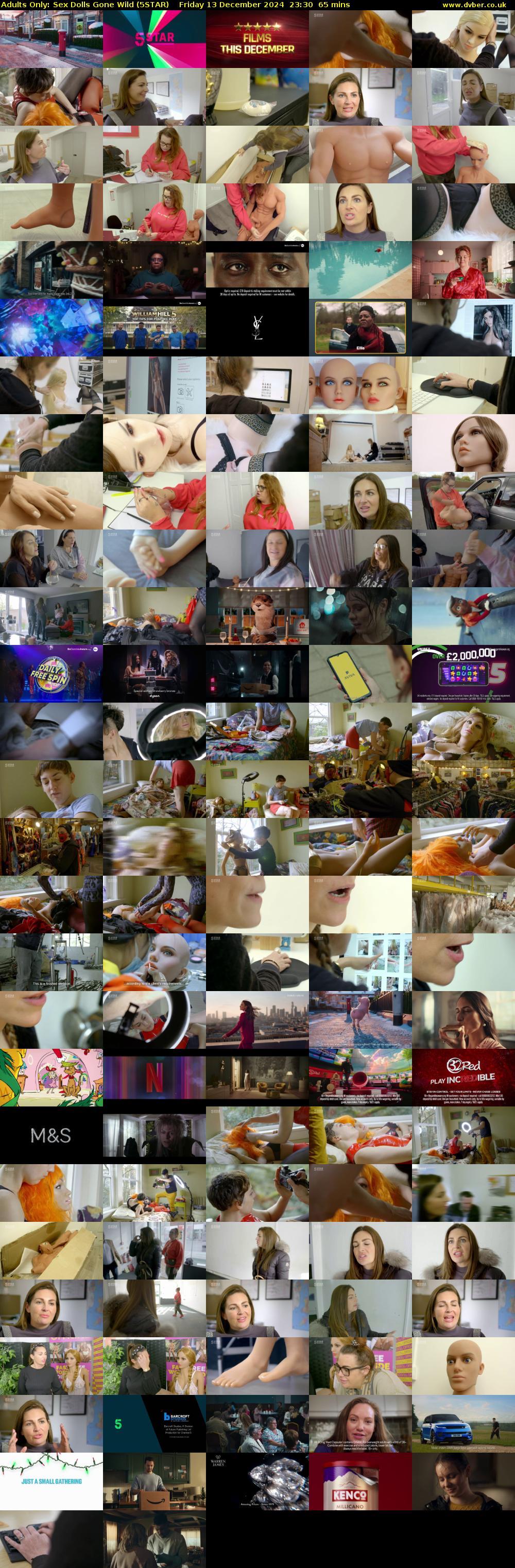 Adults Only: Sex Dolls Gone Wild (5STAR) Friday 13 December 2024 23:30 - 00:35