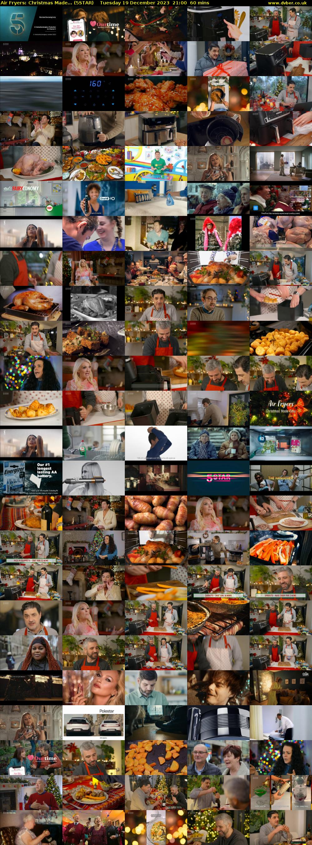 Air Fryers: Christmas Made... (5STAR) Tuesday 19 December 2023 21:00 - 22:00