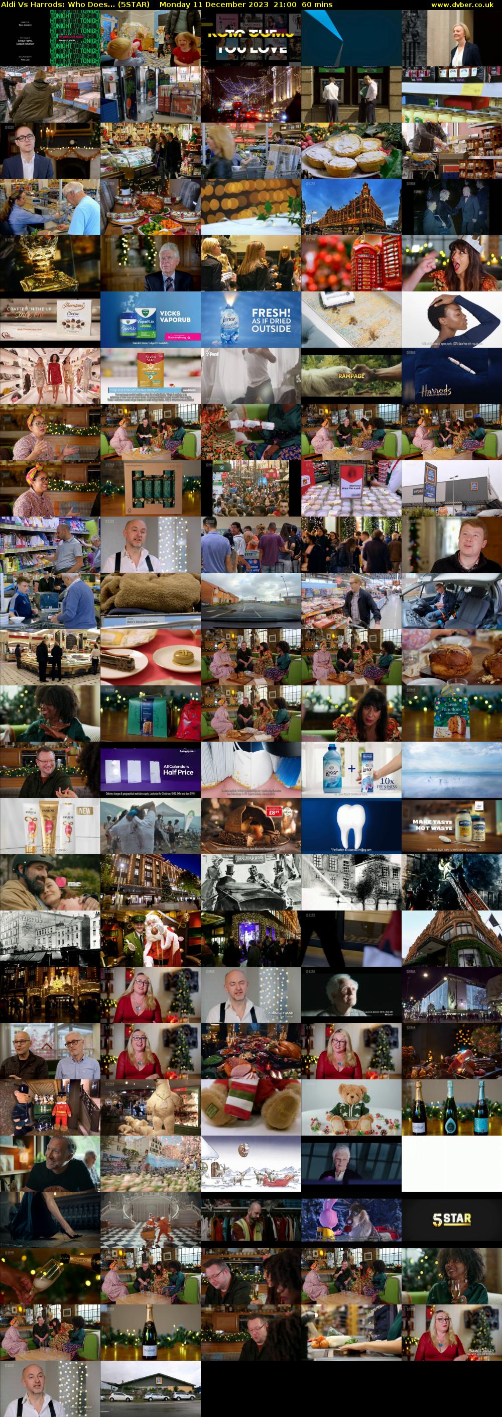 Aldi Vs Harrods: Who Does... (5STAR) Monday 11 December 2023 21:00 - 22:00