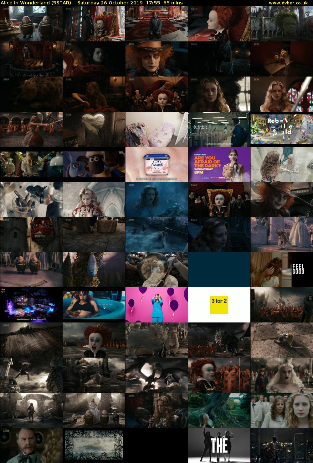 Alice In Wonderland (5STAR) Saturday 26 October 2019 17:55 - 19:00