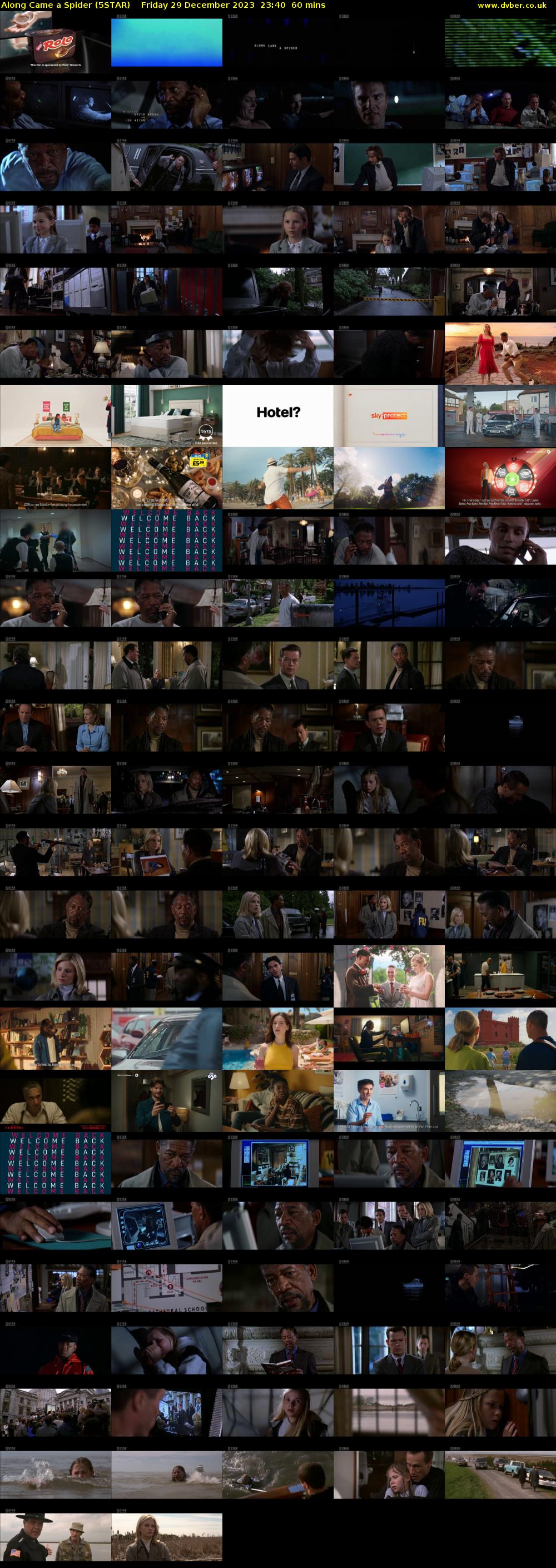Along Came A Spider (5STAR) Friday 29 December 2023 23:40 - 00:40
