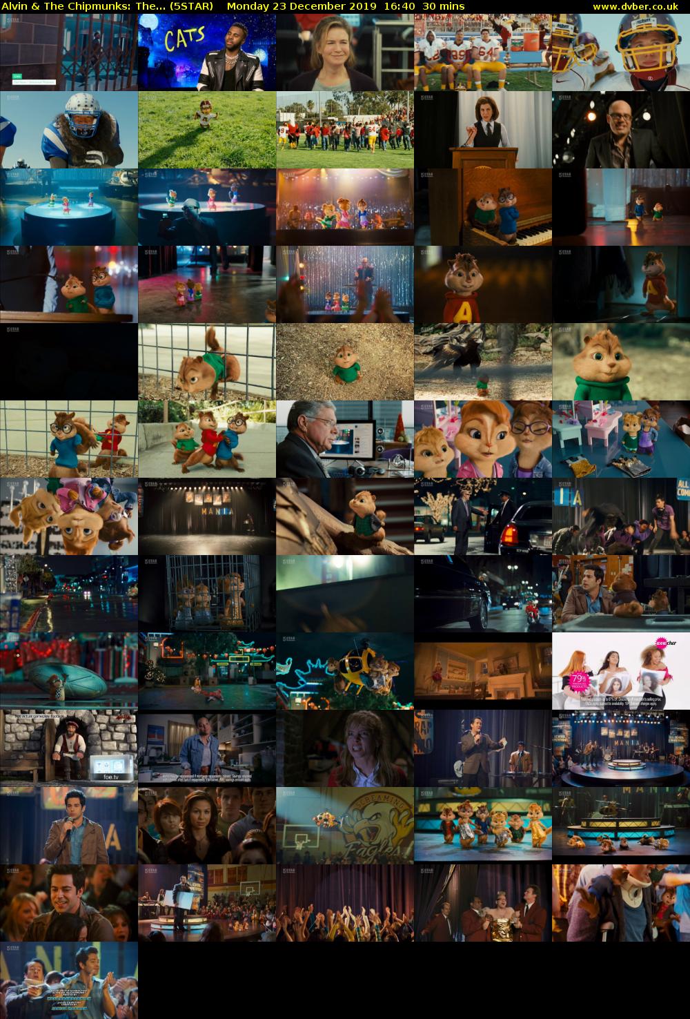Alvin & The Chipmunks: The... (5STAR) Monday 23 December 2019 16:40 - 17:10