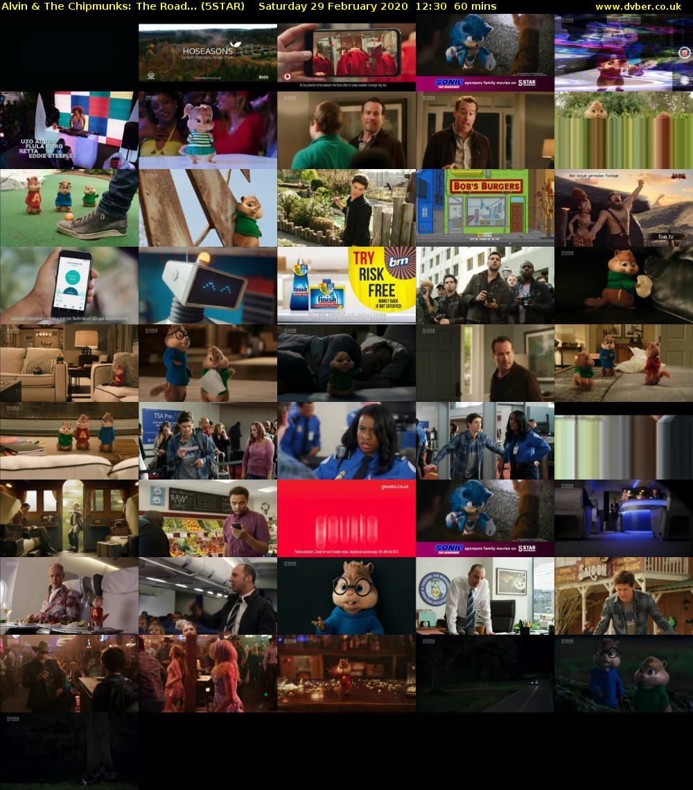 Alvin & The Chipmunks: The Road... (5STAR) Saturday 29 February 2020 12:30 - 13:30