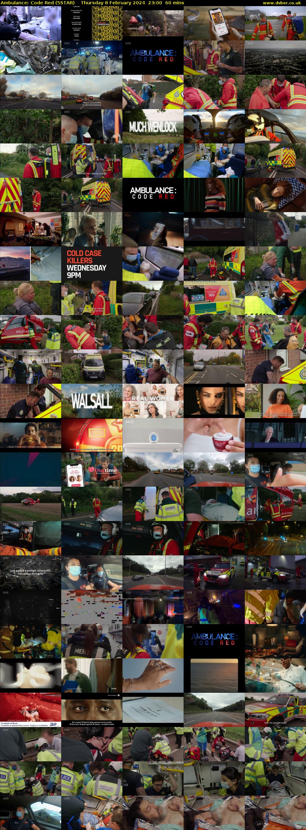 Ambulance: Code Red (5STAR) Thursday 8 February 2024 23:00 - 00:00