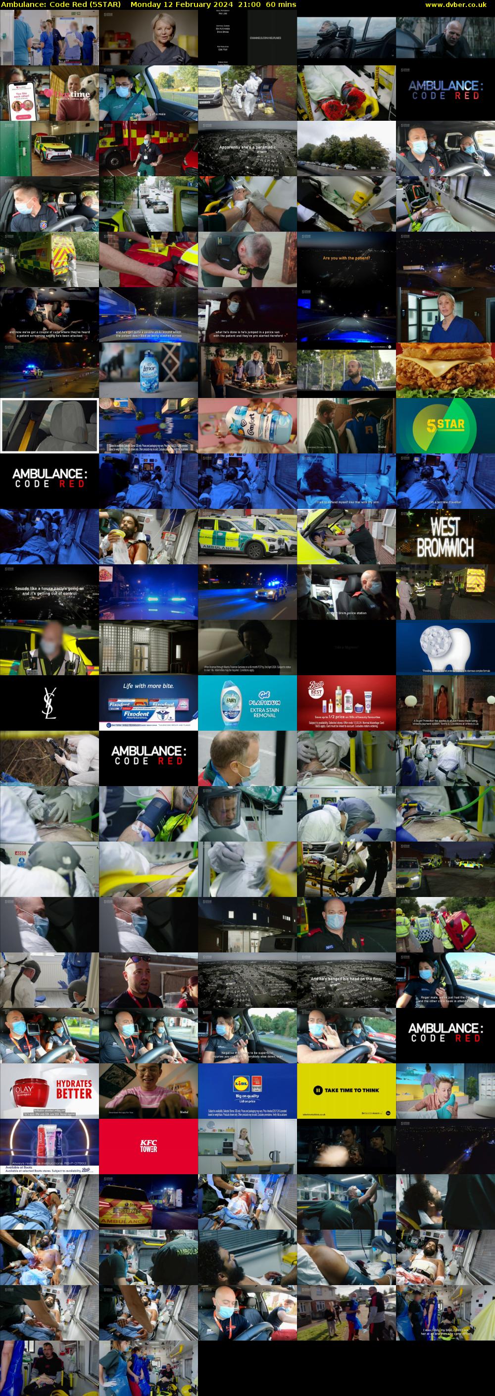 Ambulance: Code Red (5STAR) Monday 12 February 2024 21:00 - 22:00