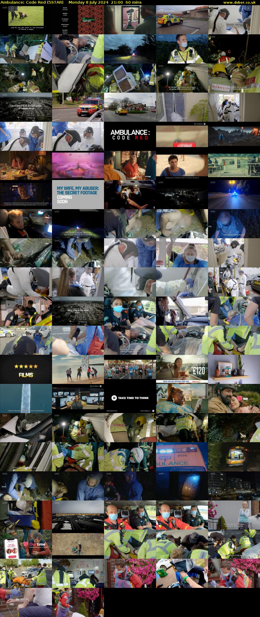 Ambulance: Code Red (5STAR) Monday 8 July 2024 21:00 - 22:00