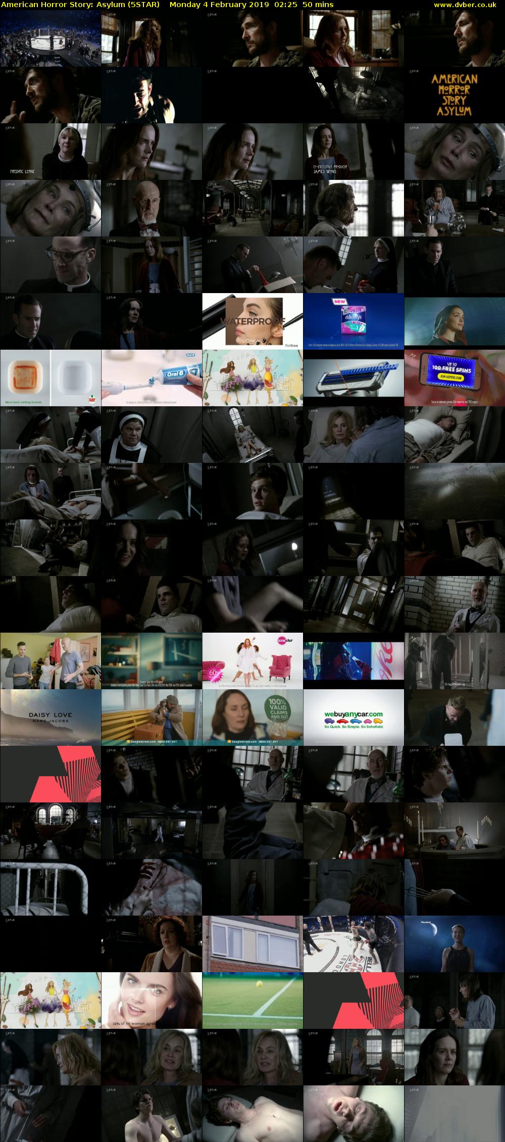 American Horror Story: Asylum (5STAR) Monday 4 February 2019 02:25 - 03:15