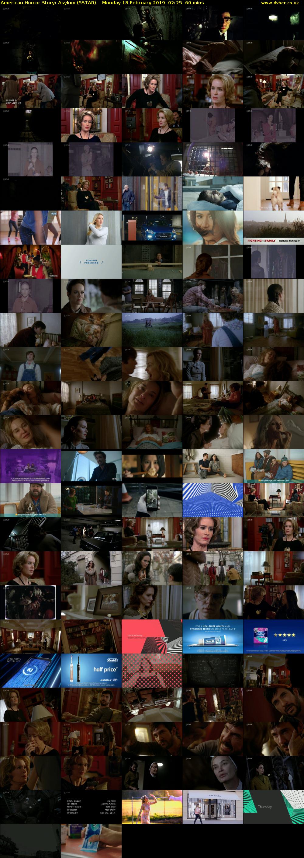 American Horror Story: Asylum (5STAR) Monday 18 February 2019 02:25 - 03:25