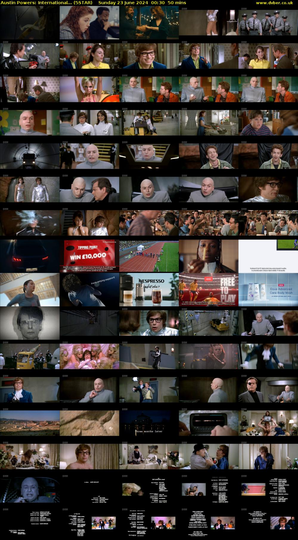 Austin Powers: International... (5STAR) Sunday 23 June 2024 00:30 - 01:20