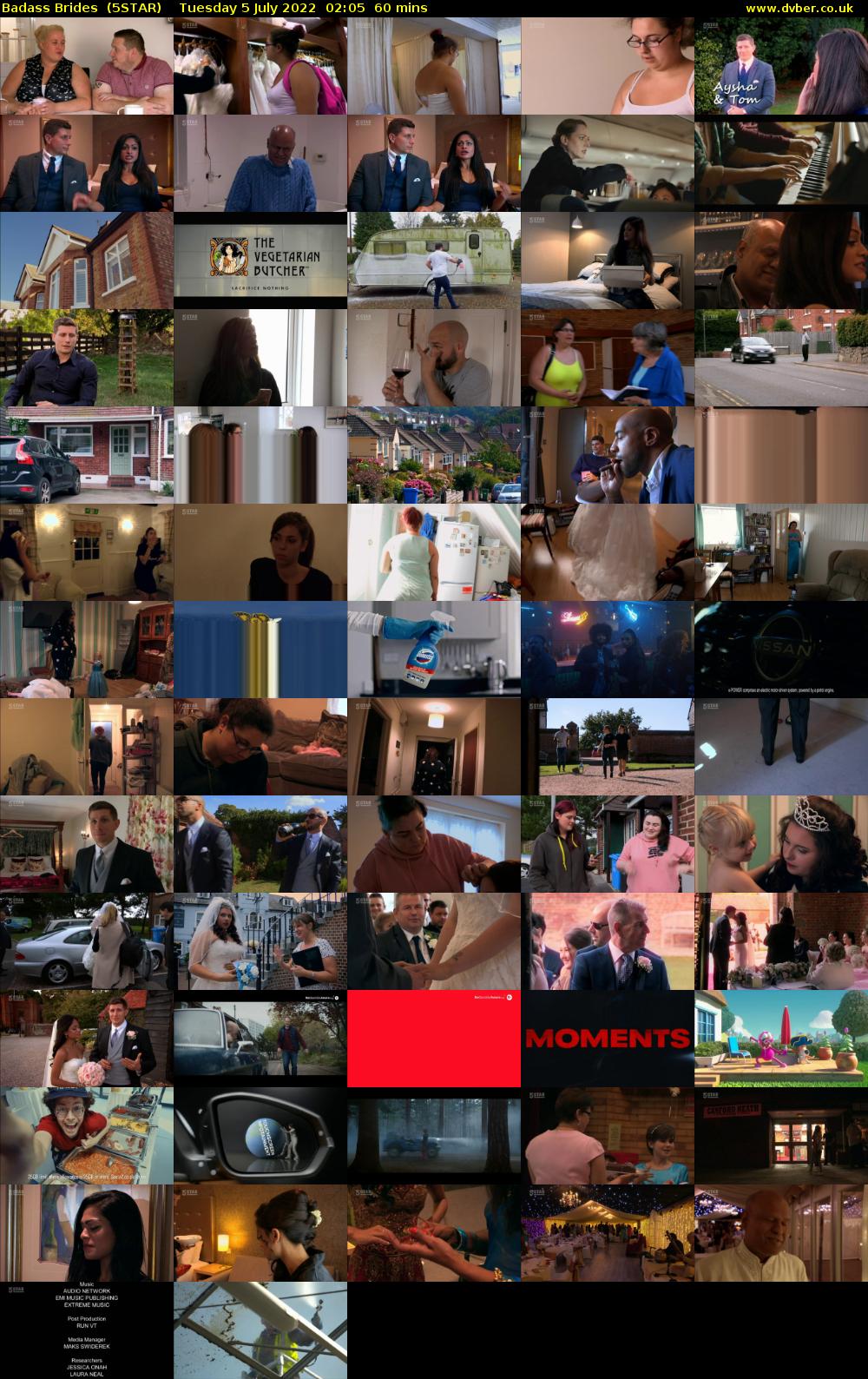 Badass Brides  (5STAR) Tuesday 5 July 2022 02:05 - 03:05