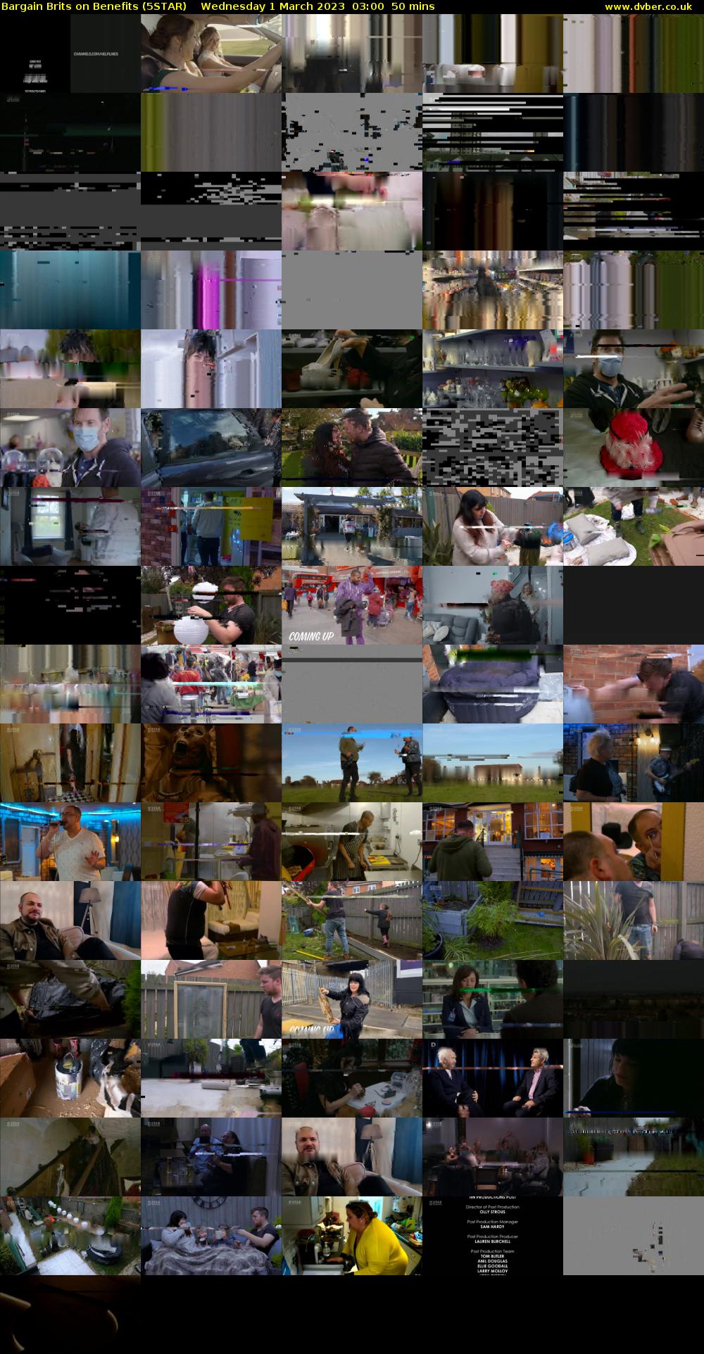 Bargain Brits on Benefits (5STAR) Wednesday 1 March 2023 03:00 - 03:50