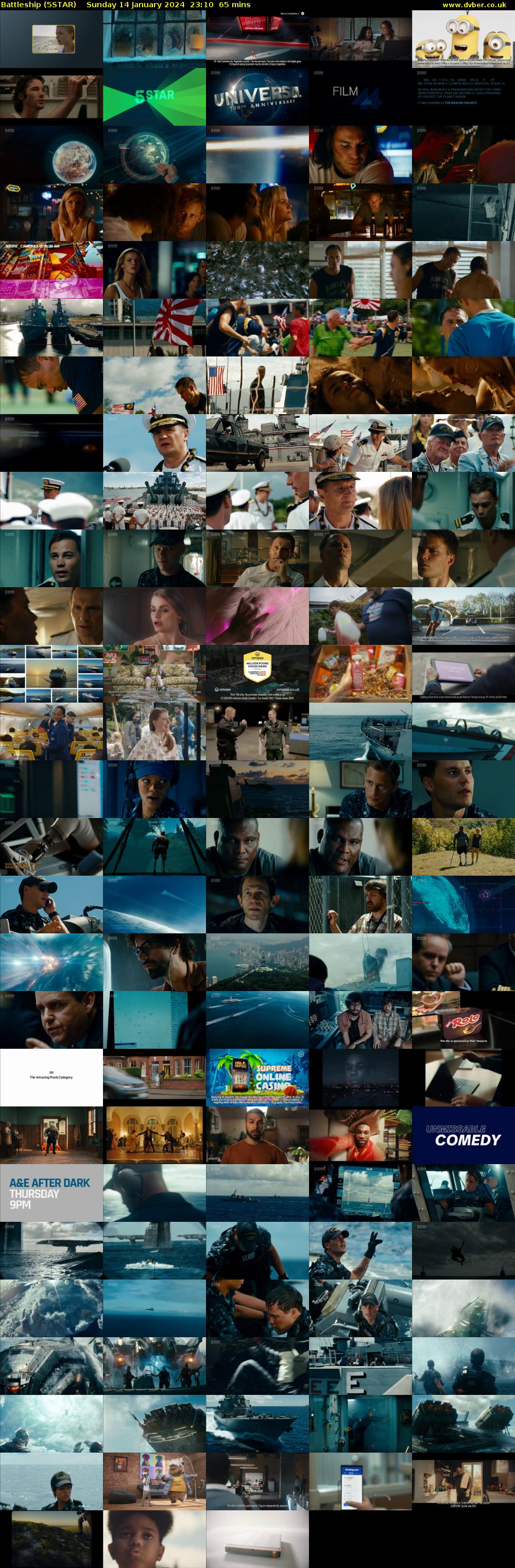 Battleship (5STAR) Sunday 14 January 2024 23:10 - 00:15