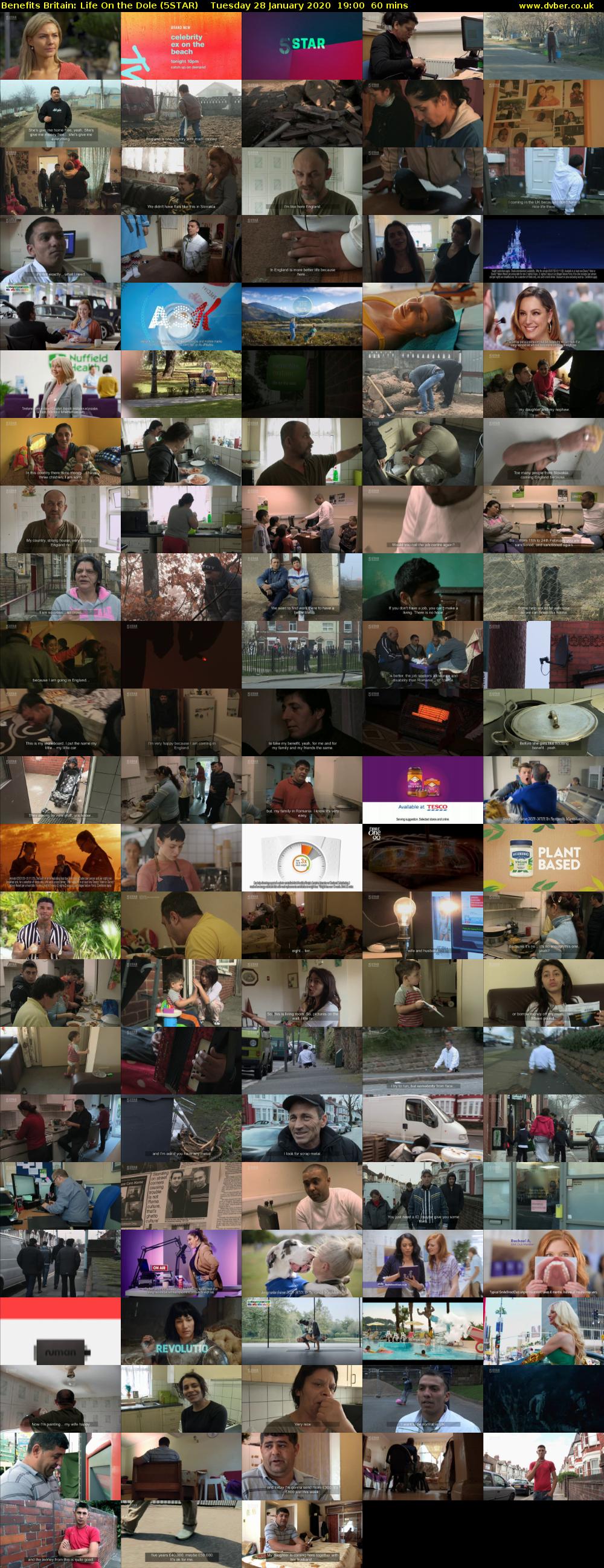 Benefits Britain: Life On the Dole (5STAR) Tuesday 28 January 2020 19:00 - 20:00