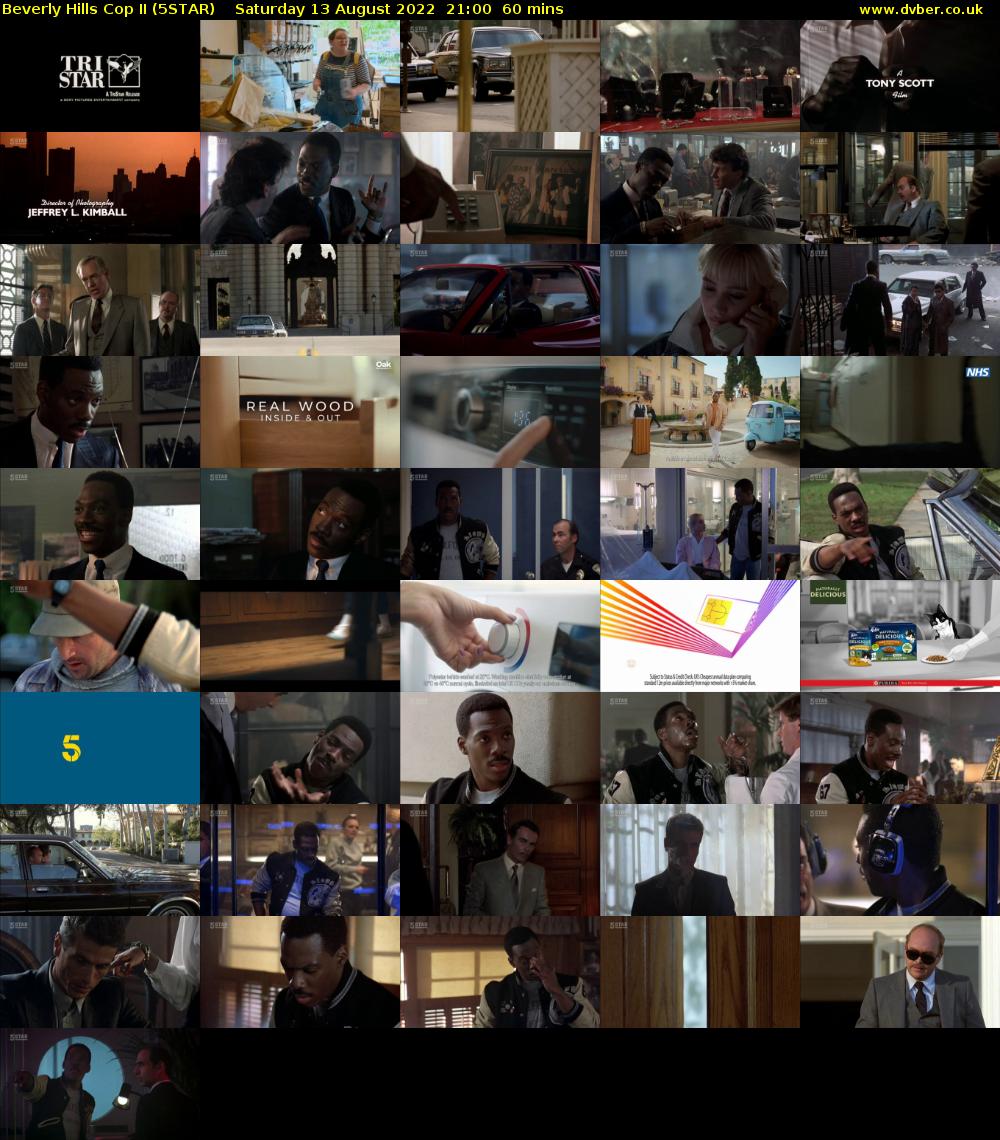 Beverly Hills Cop II (5STAR) Saturday 13 August 2022 21:00 - 22:00
