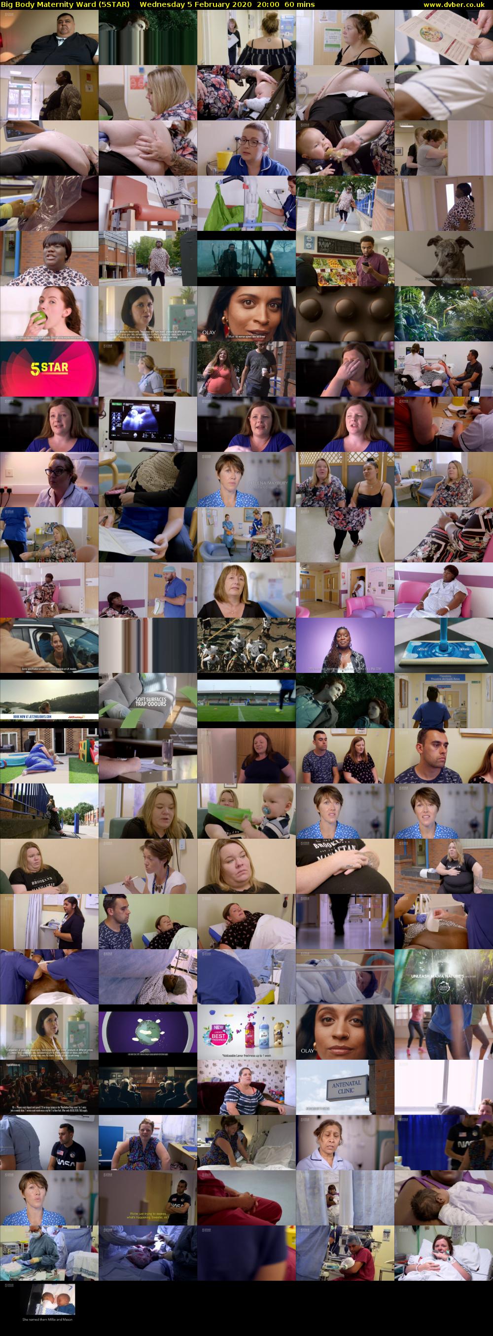 Big Body Maternity Ward (5STAR) Wednesday 5 February 2020 20:00 - 21:00