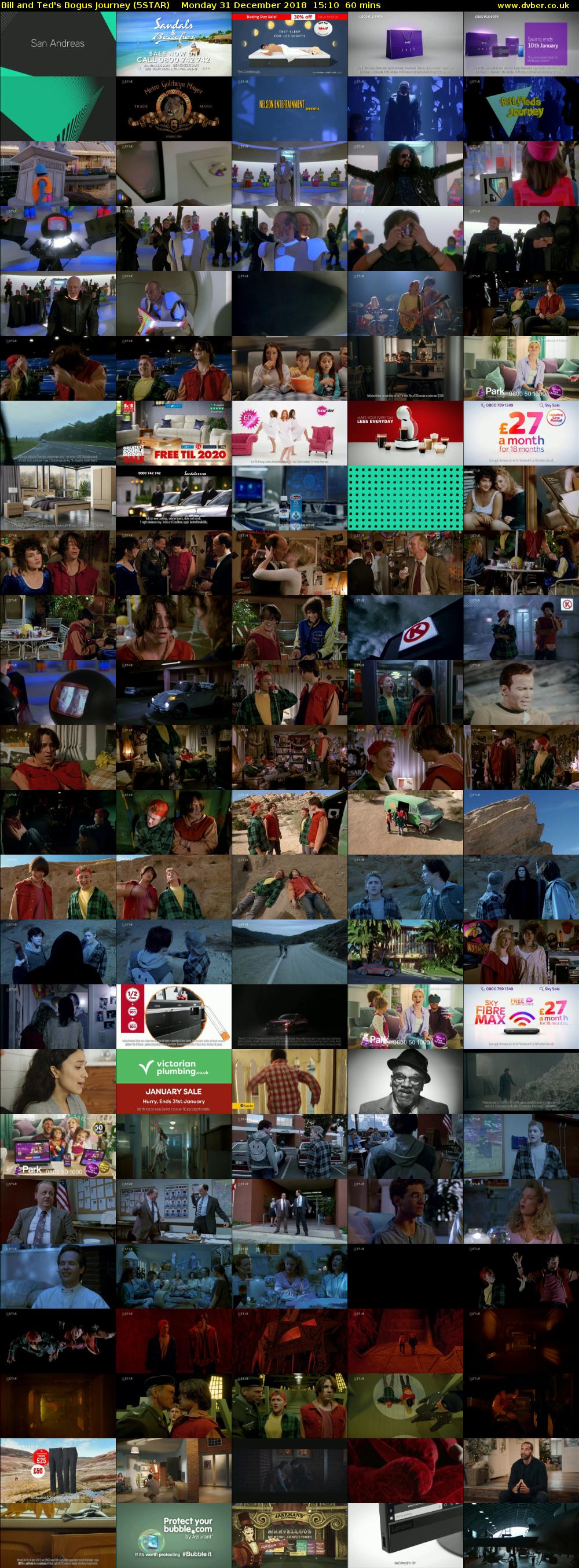 Bill and Ted's Bogus Journey (5STAR) Monday 31 December 2018 15:10 - 16:10