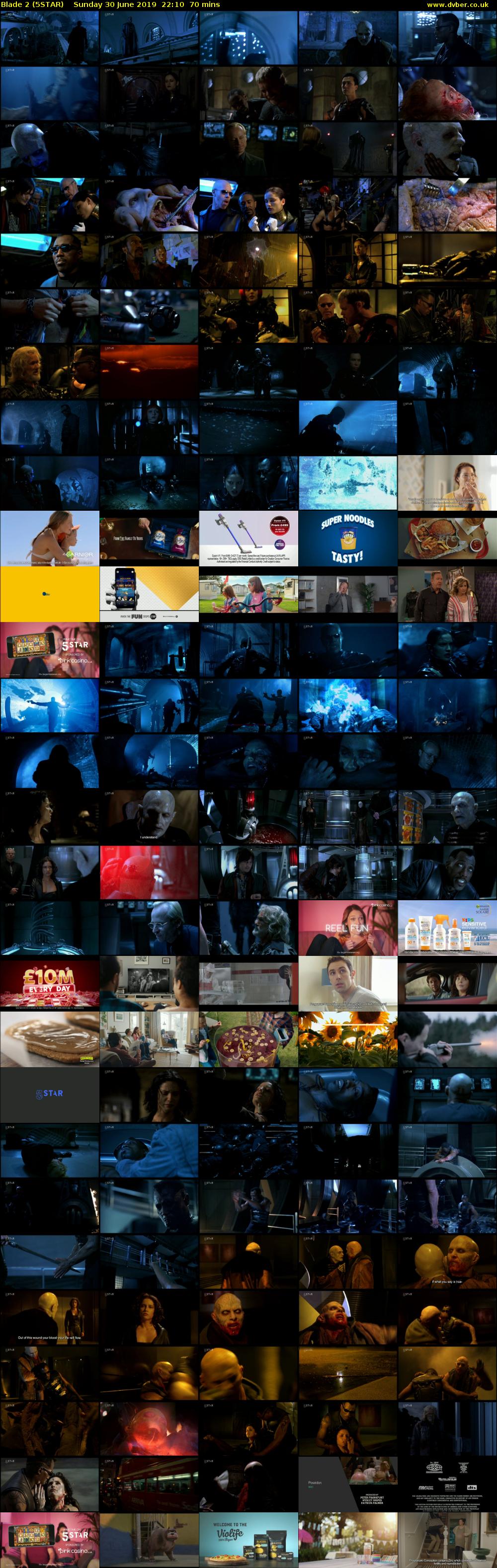 Blade 2 (5STAR) Sunday 30 June 2019 22:10 - 23:20