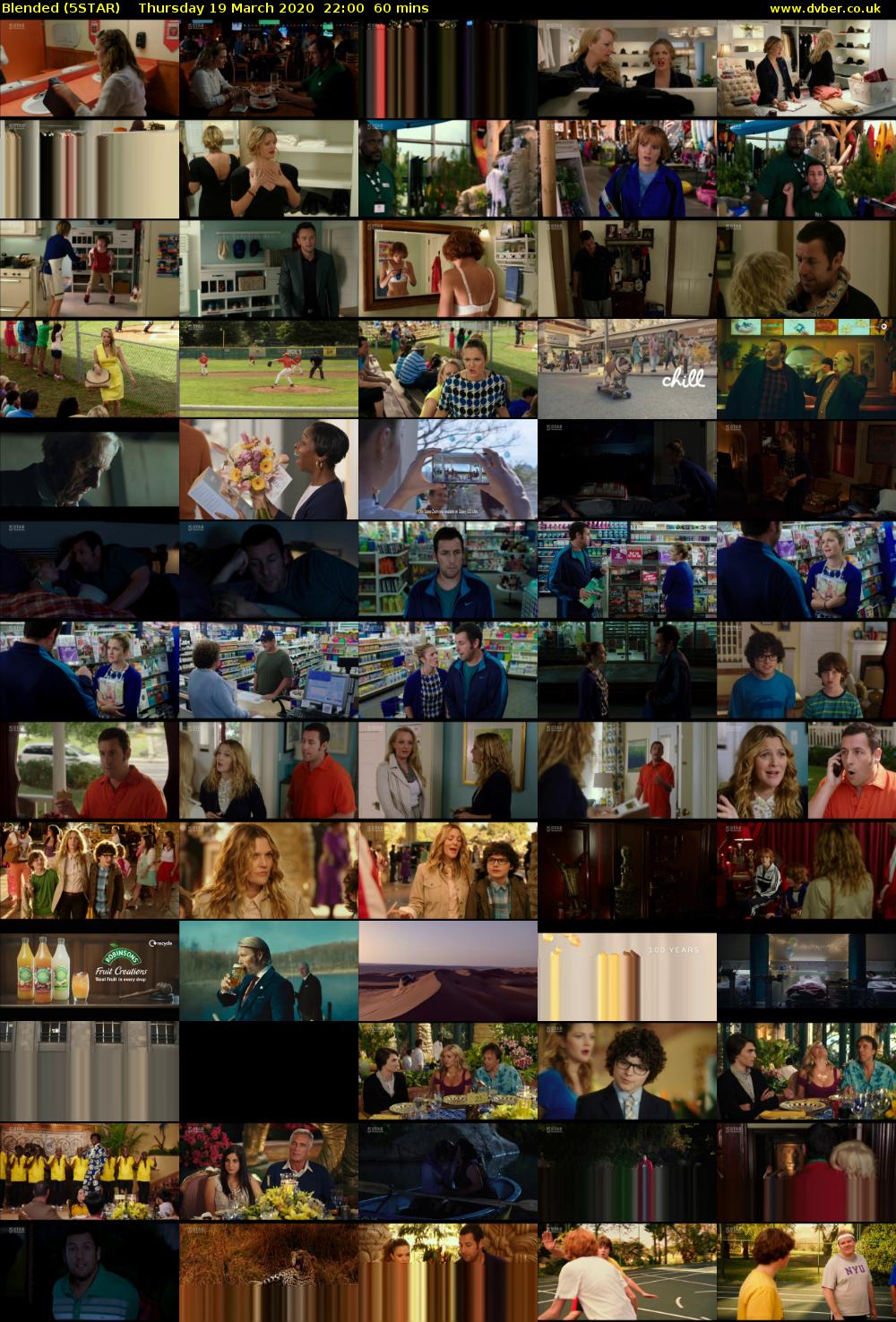 Blended (5STAR) Thursday 19 March 2020 22:00 - 23:00