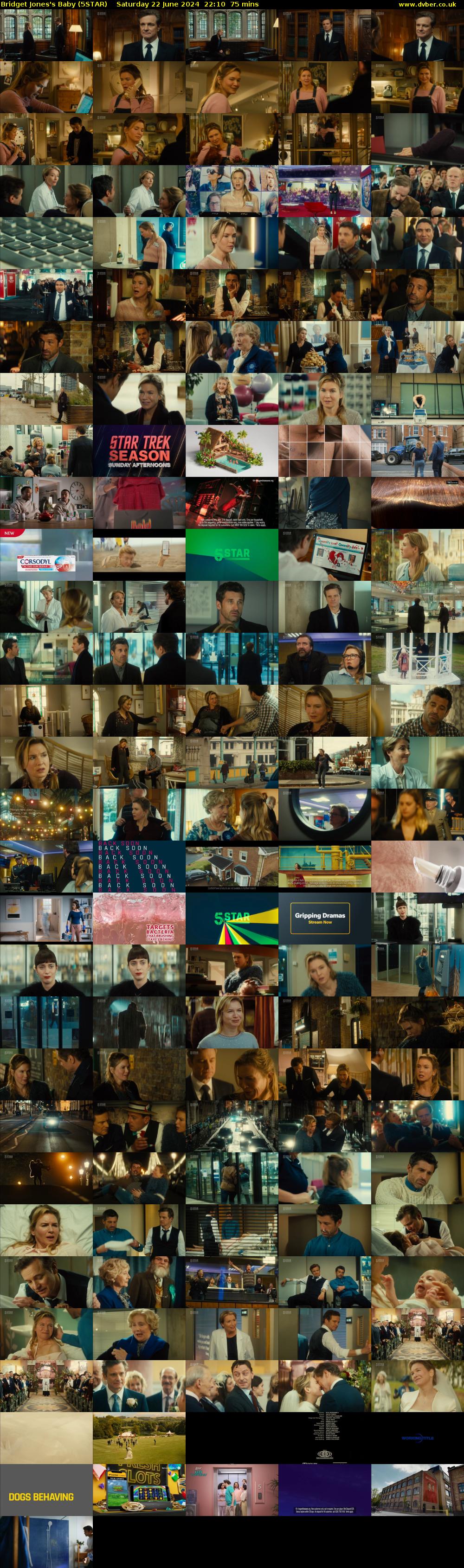 Bridget Jones's Baby (5STAR) Saturday 22 June 2024 22:10 - 23:25