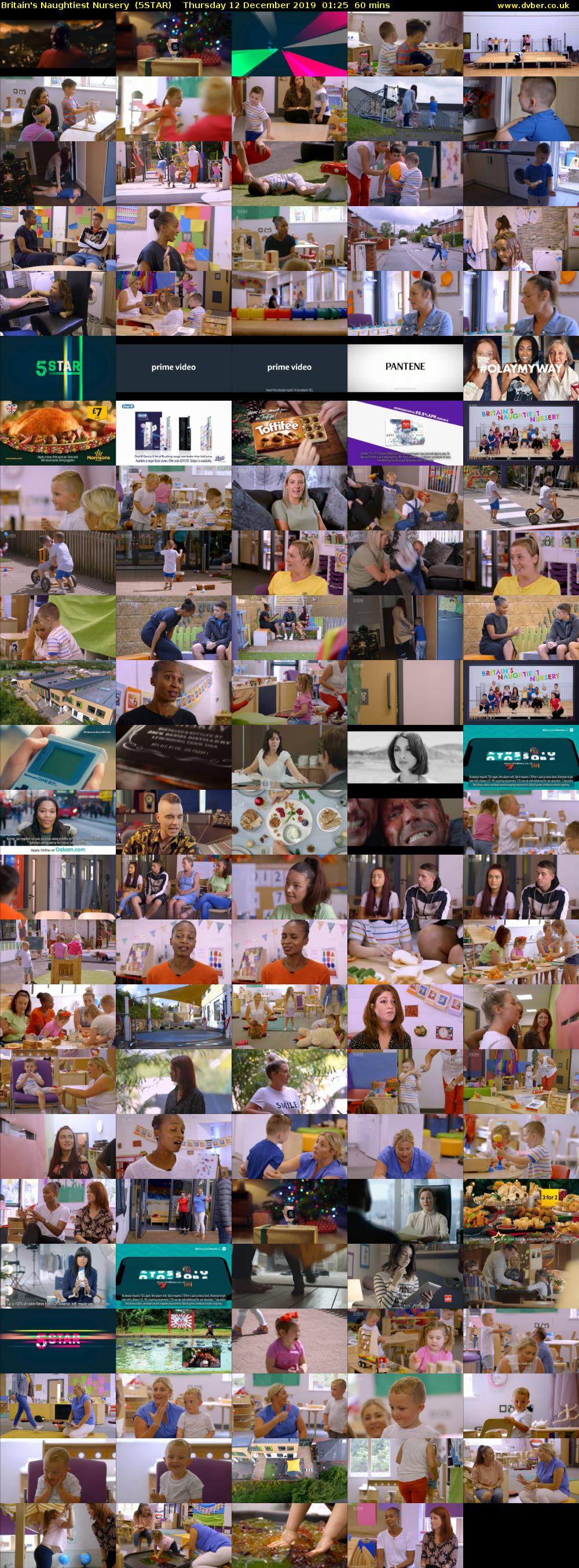 Britain's Naughtiest Nursery  (5STAR) Thursday 12 December 2019 01:25 - 02:25