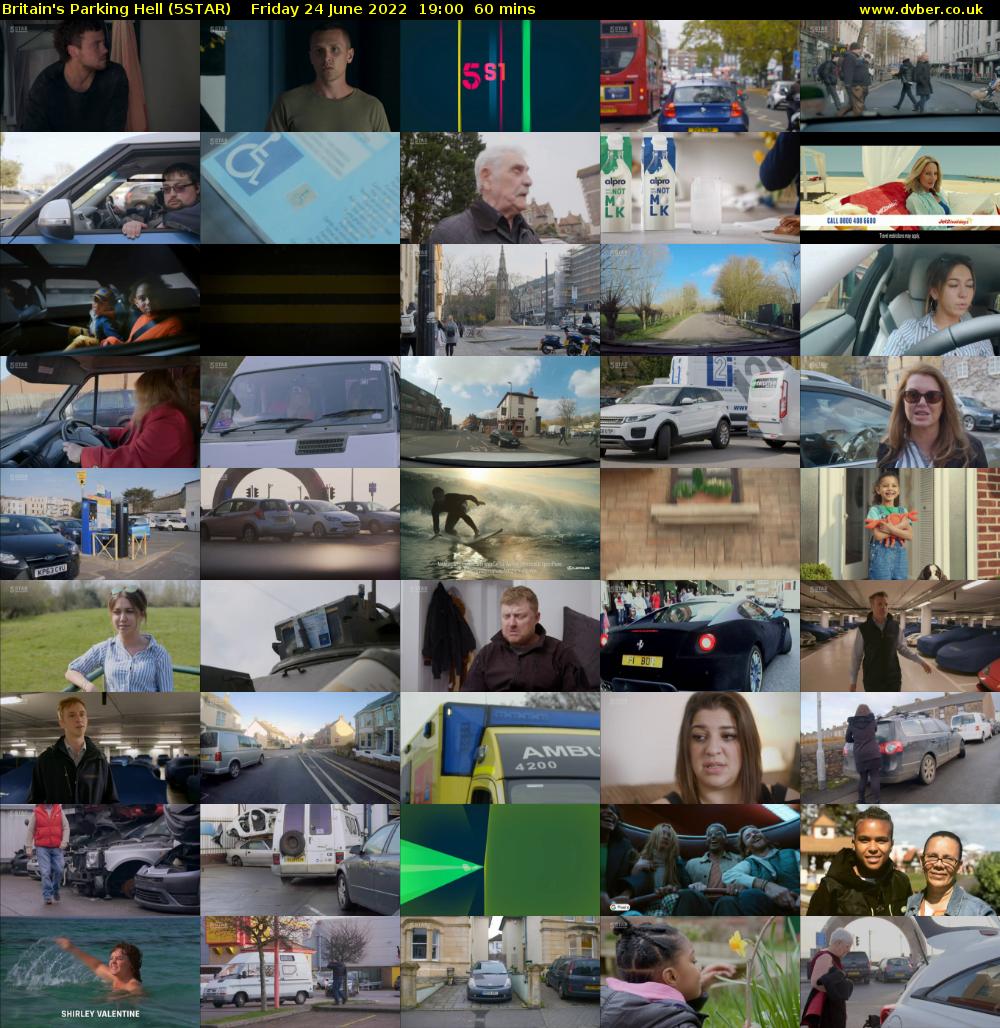 Britain's Parking Hell (5STAR) Friday 24 June 2022 19:00 - 20:00