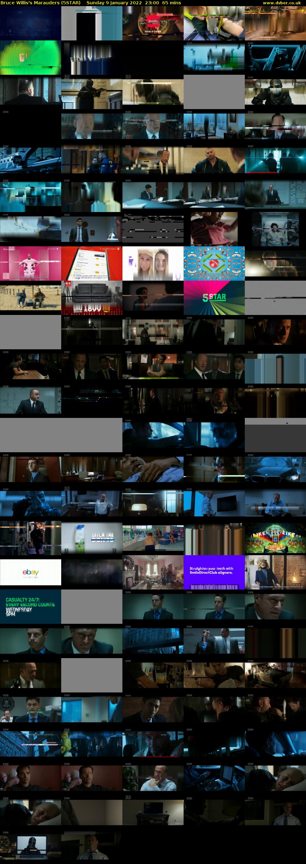 Bruce Willis's Marauders (5STAR) Sunday 9 January 2022 23:00 - 00:05