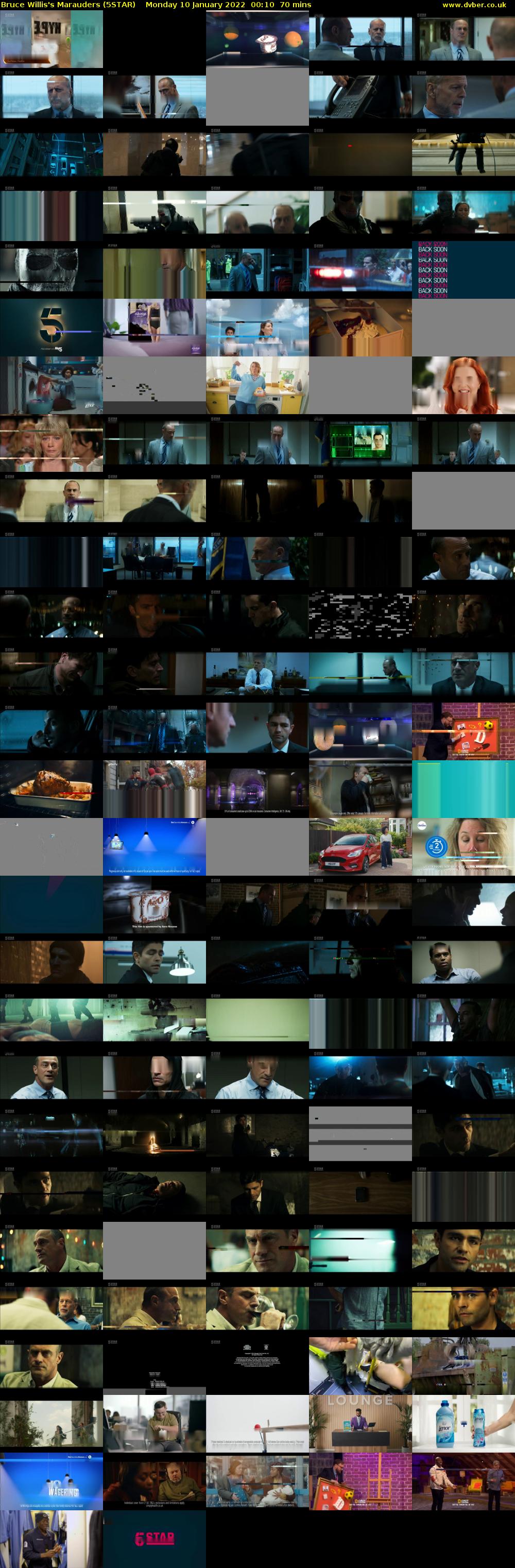 Bruce Willis's Marauders (5STAR) Monday 10 January 2022 00:10 - 01:20
