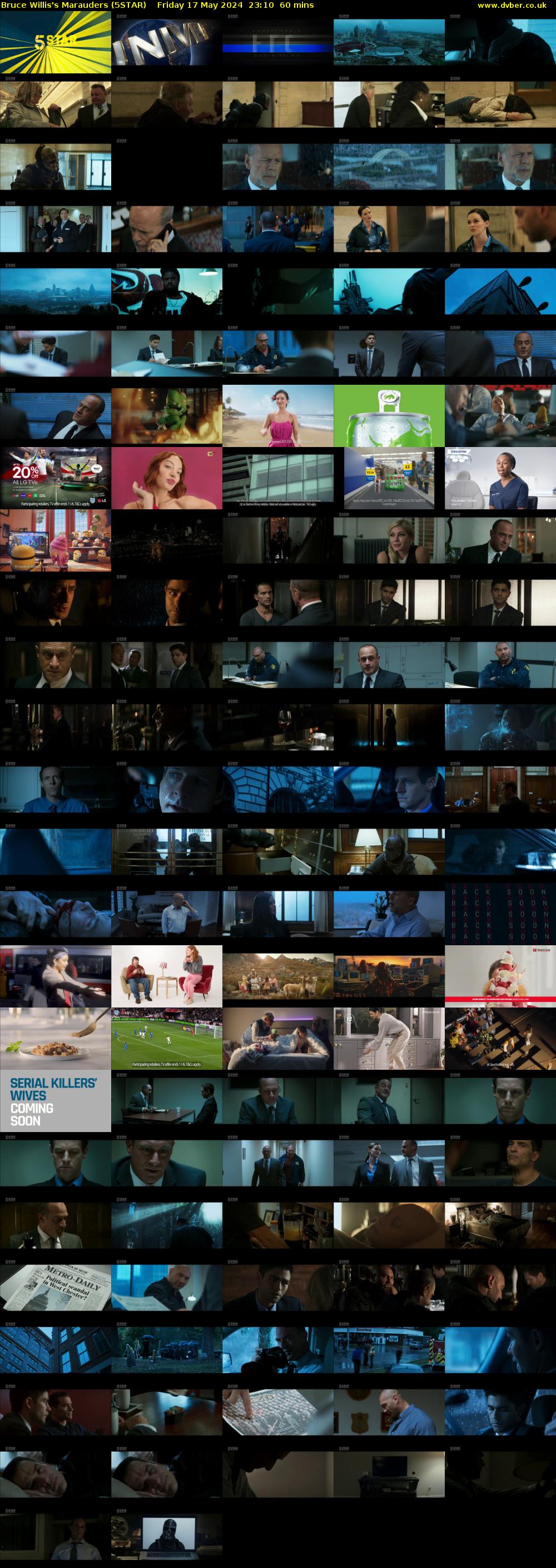 Bruce Willis's Marauders (5STAR) Friday 17 May 2024 23:10 - 00:10