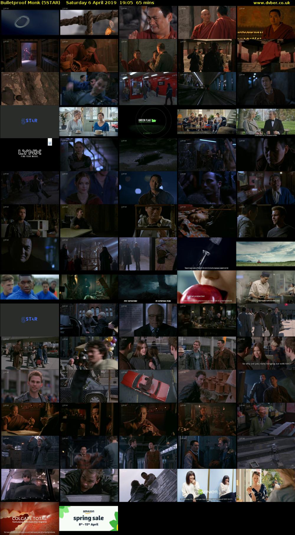 Bulletproof Monk (5STAR) Saturday 6 April 2019 19:05 - 20:10