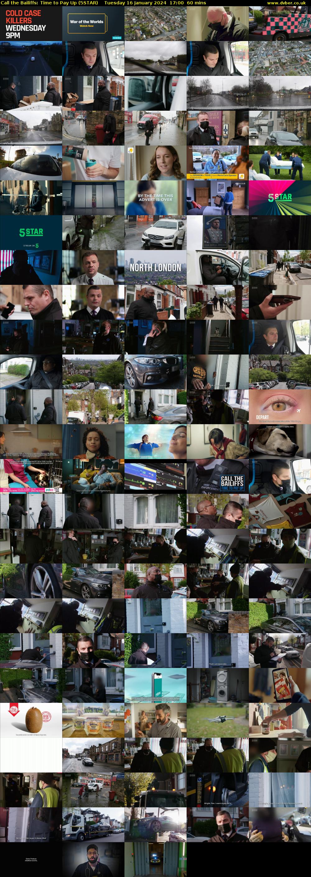 Call The Bailiffs: Time to Pay Up (5STAR) Tuesday 16 January 2024 17:00 - 18:00