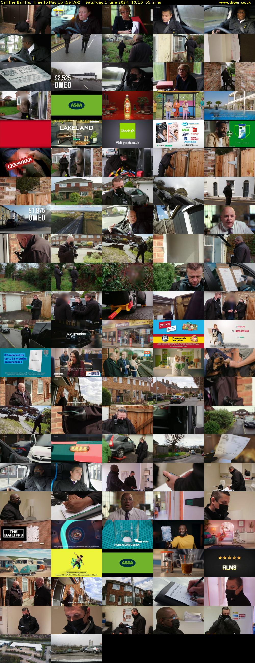 Call The Bailiffs: Time to Pay Up (5STAR) Saturday 1 June 2024 10:10 - 11:05