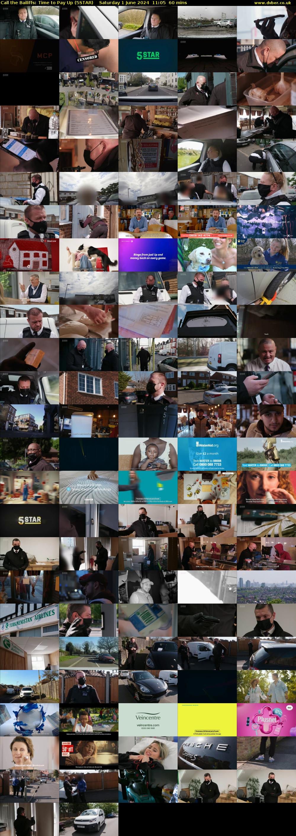 Call The Bailiffs: Time to Pay Up (5STAR) Saturday 1 June 2024 11:05 - 12:05