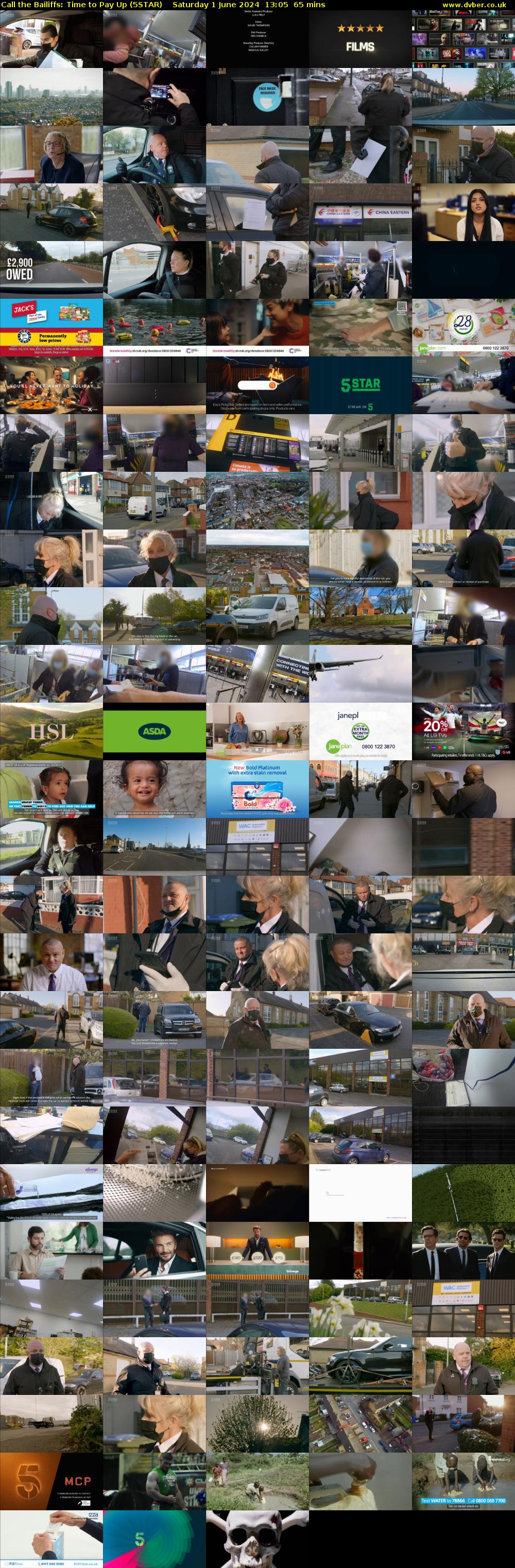 Call The Bailiffs: Time to Pay Up (5STAR) Saturday 1 June 2024 13:05 - 14:10