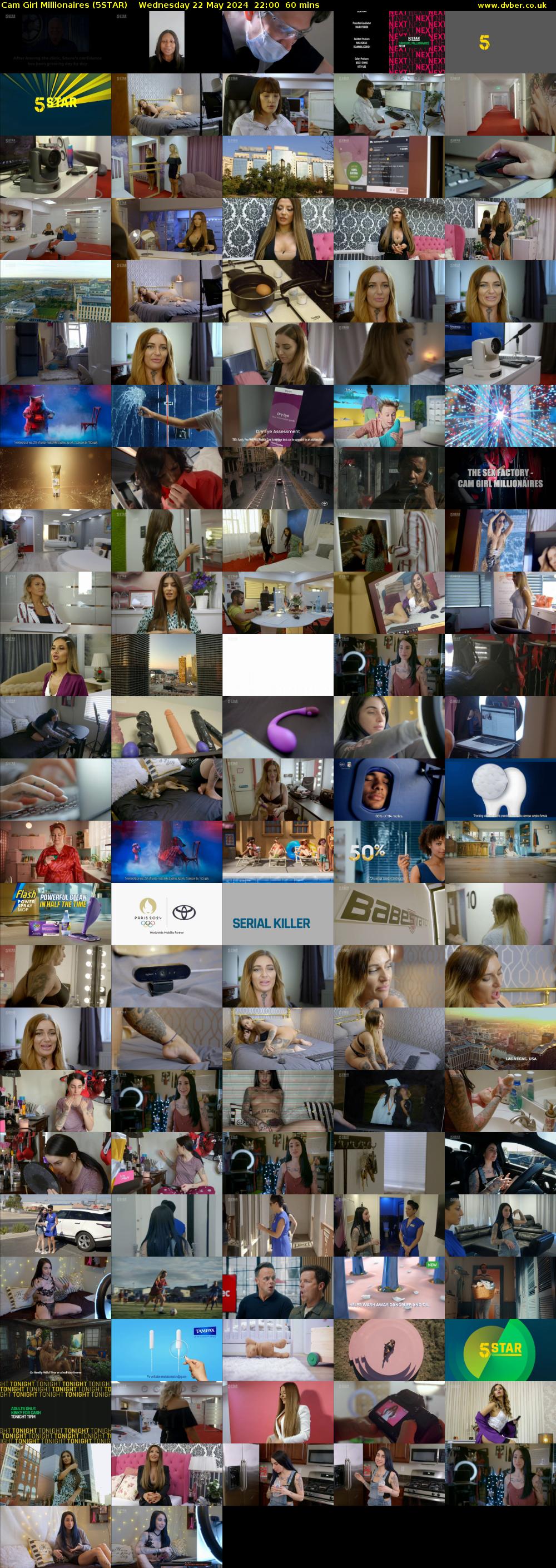 Cam Girl Millionaires (5STAR) Wednesday 22 May 2024 22:00 - 23:00