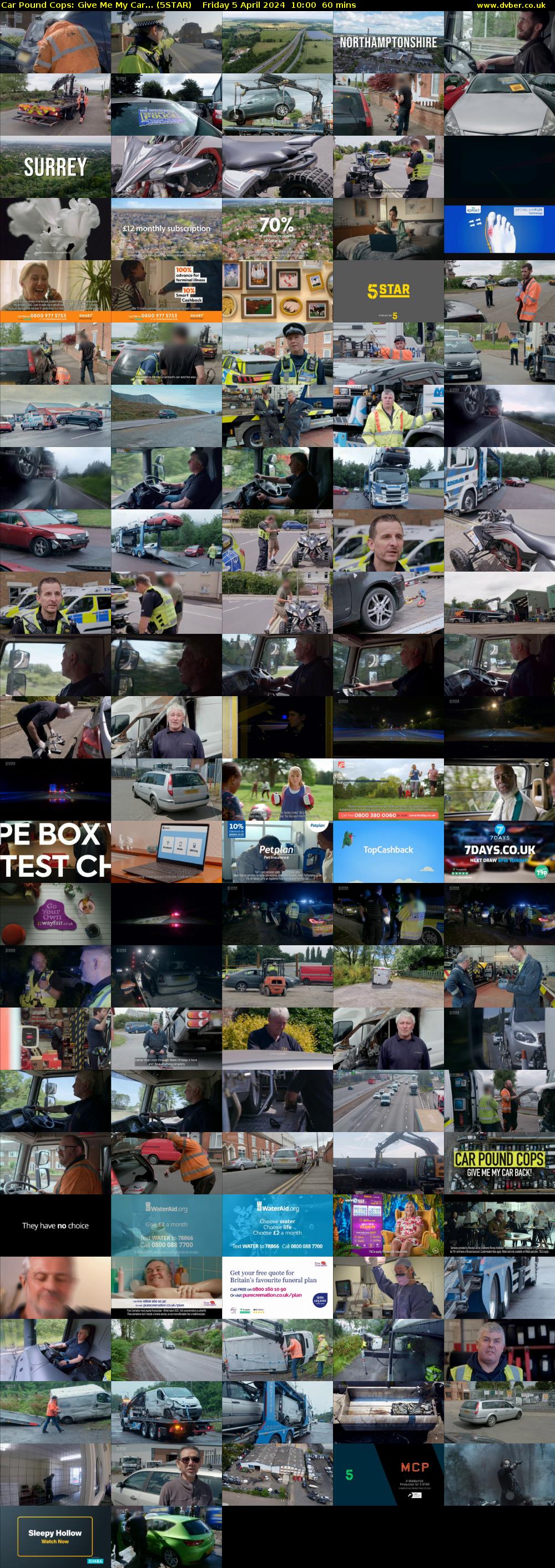 Car Pound Cops: Give Me My Car... (5STAR) Friday 5 April 2024 10:00 - 11:00