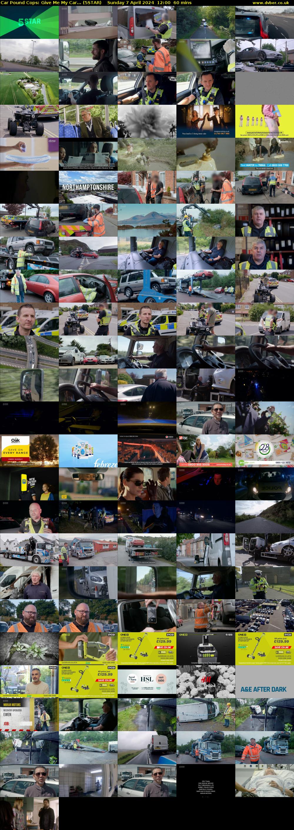 Car Pound Cops: Give Me My Car... (5STAR) Sunday 7 April 2024 12:00 - 13:00