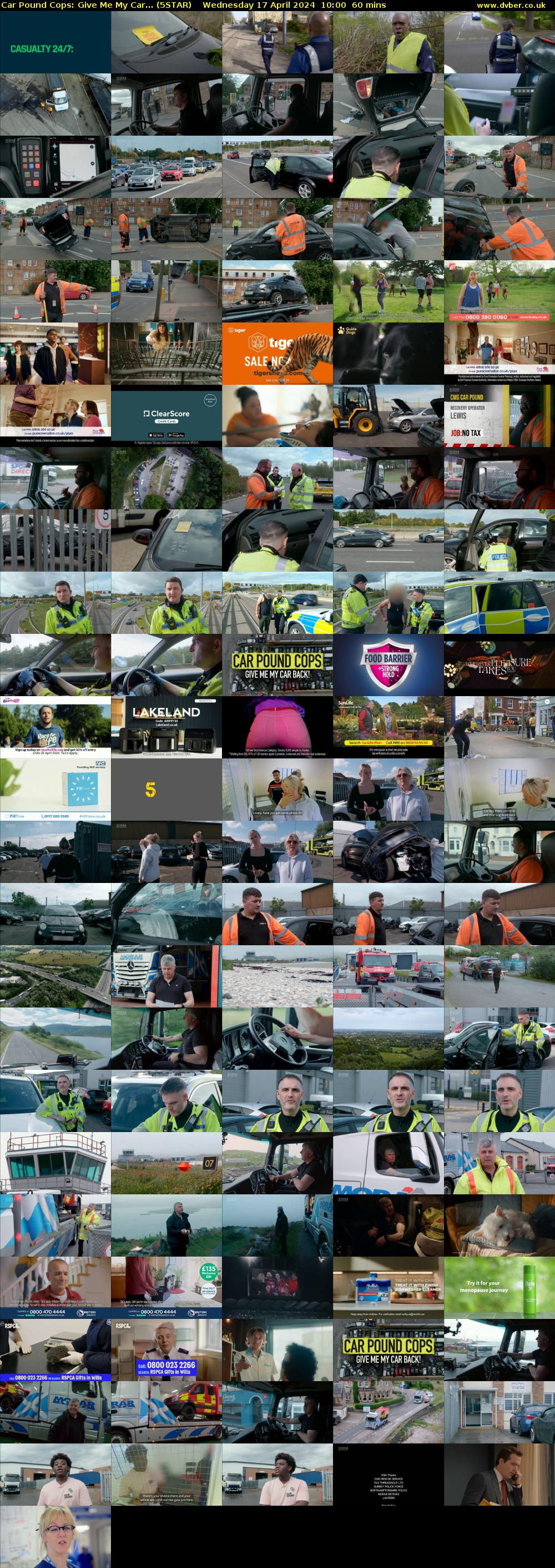 Car Pound Cops: Give Me My Car... (5STAR) Wednesday 17 April 2024 10:00 - 11:00