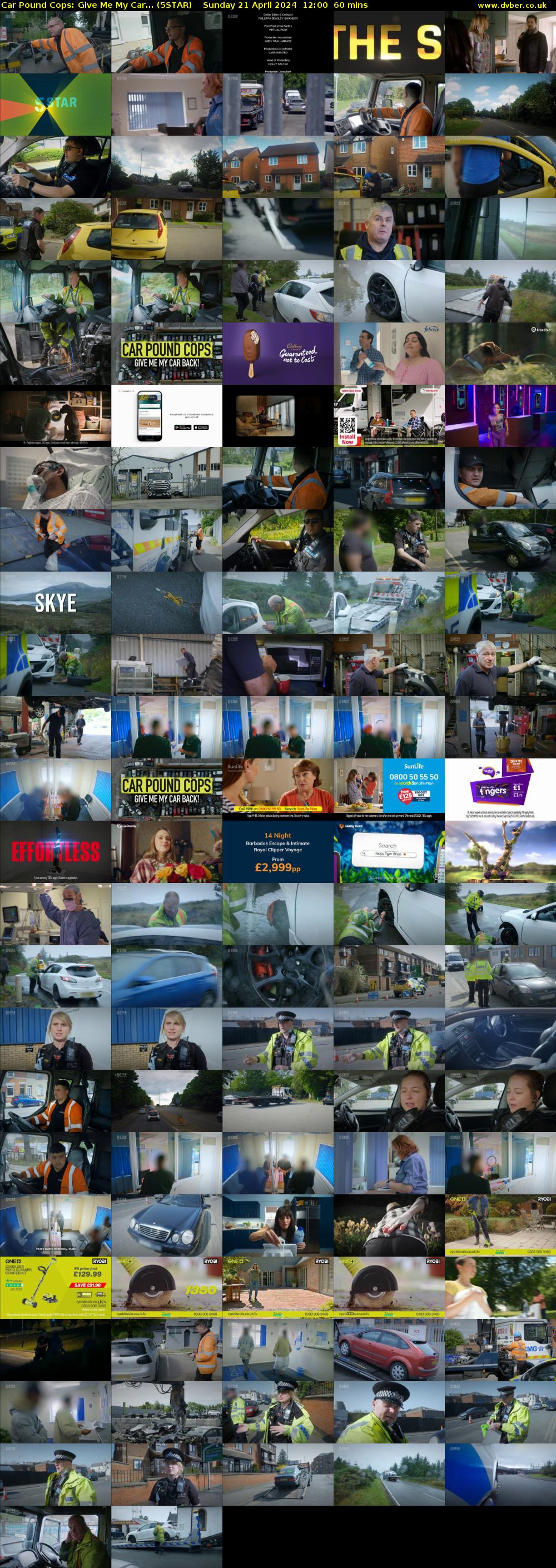 Car Pound Cops: Give Me My Car... (5STAR) Sunday 21 April 2024 12:00 - 13:00