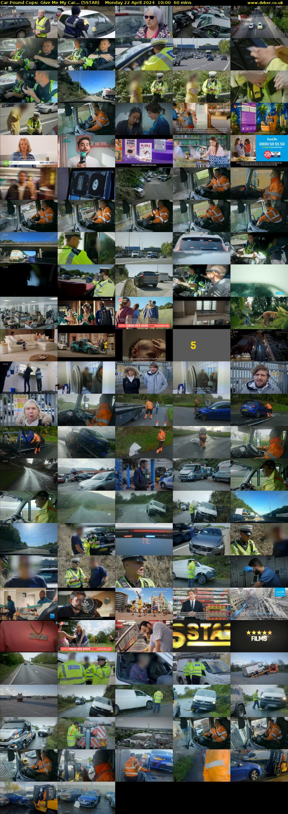 Car Pound Cops: Give Me My Car... (5STAR) Monday 22 April 2024 10:00 - 11:00