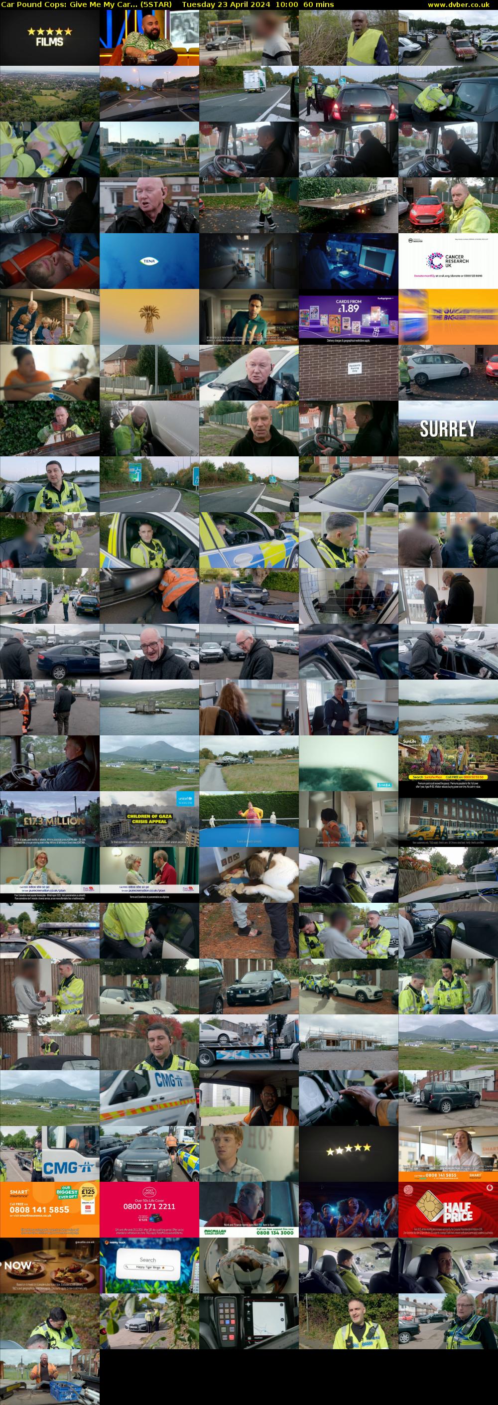 Car Pound Cops: Give Me My Car... (5STAR) Tuesday 23 April 2024 10:00 - 11:00