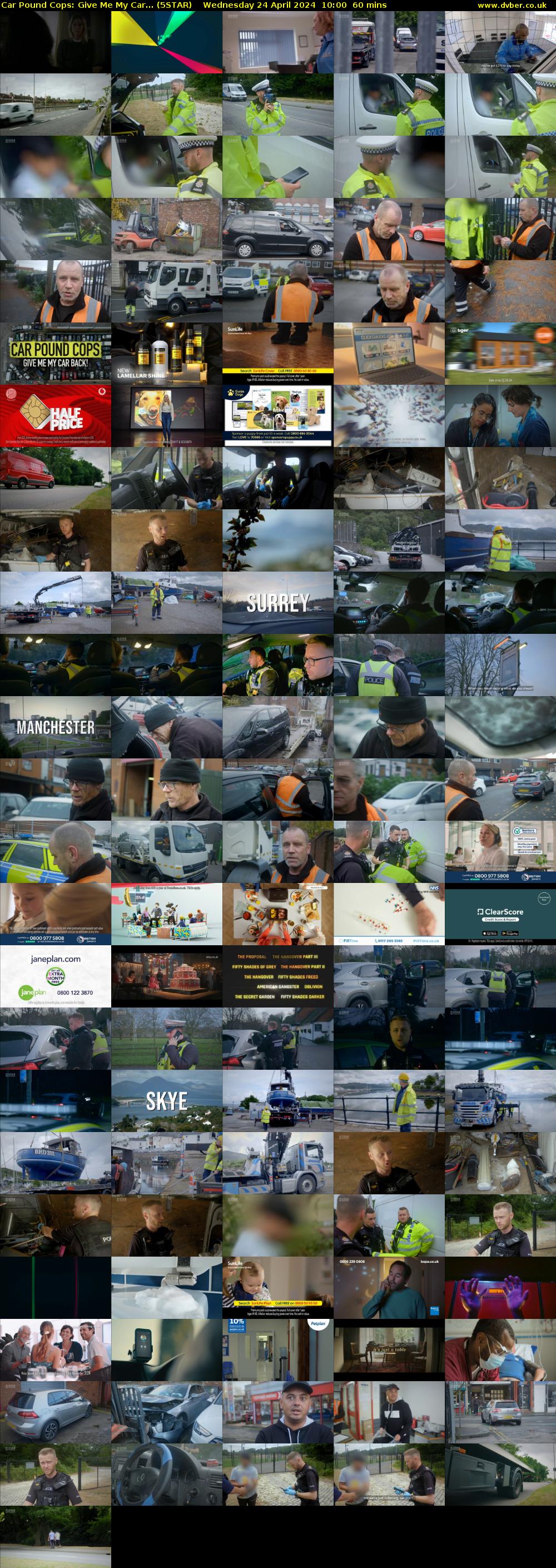 Car Pound Cops: Give Me My Car... (5STAR) Wednesday 24 April 2024 10:00 - 11:00