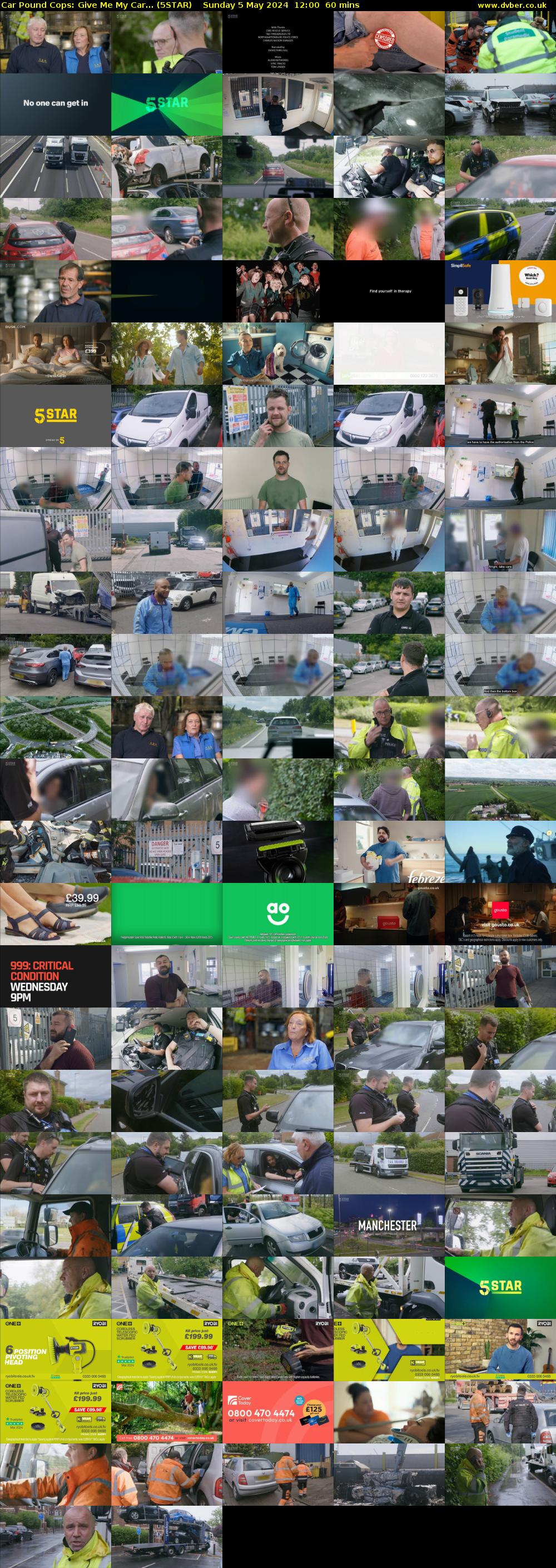 Car Pound Cops: Give Me My Car... (5STAR) Sunday 5 May 2024 12:00 - 13:00