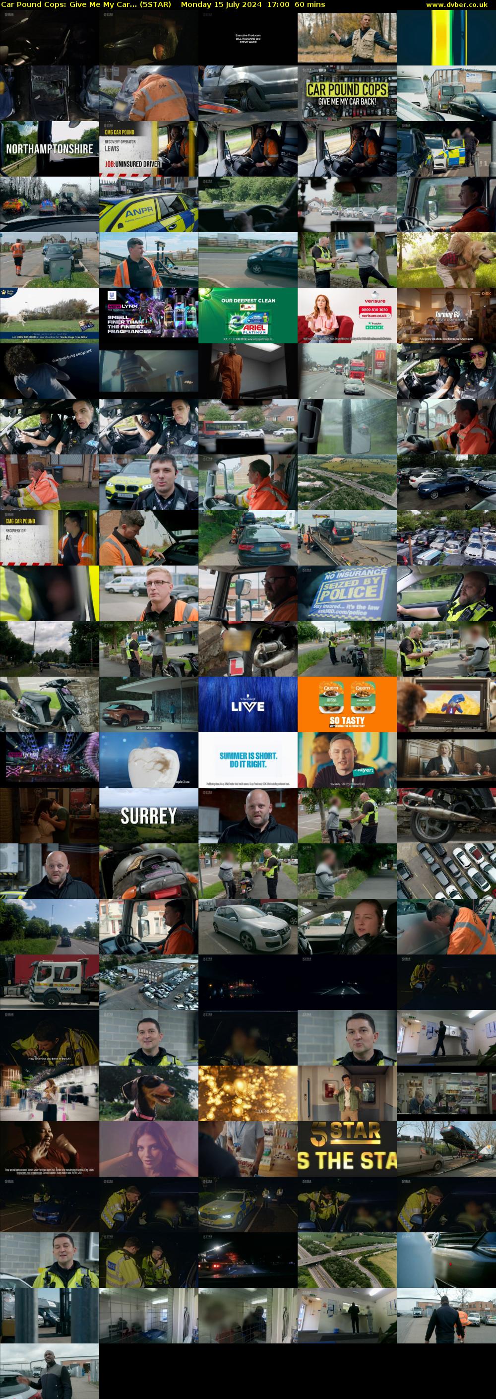 Car Pound Cops: Give Me My Car... (5STAR) Monday 15 July 2024 17:00 - 18:00