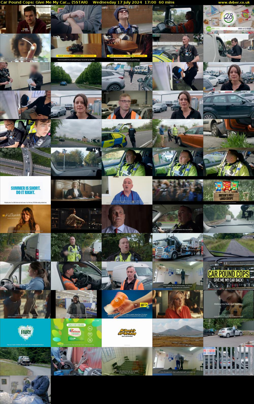 Car Pound Cops: Give Me My Car... (5STAR) Wednesday 17 July 2024 17:00 - 18:00