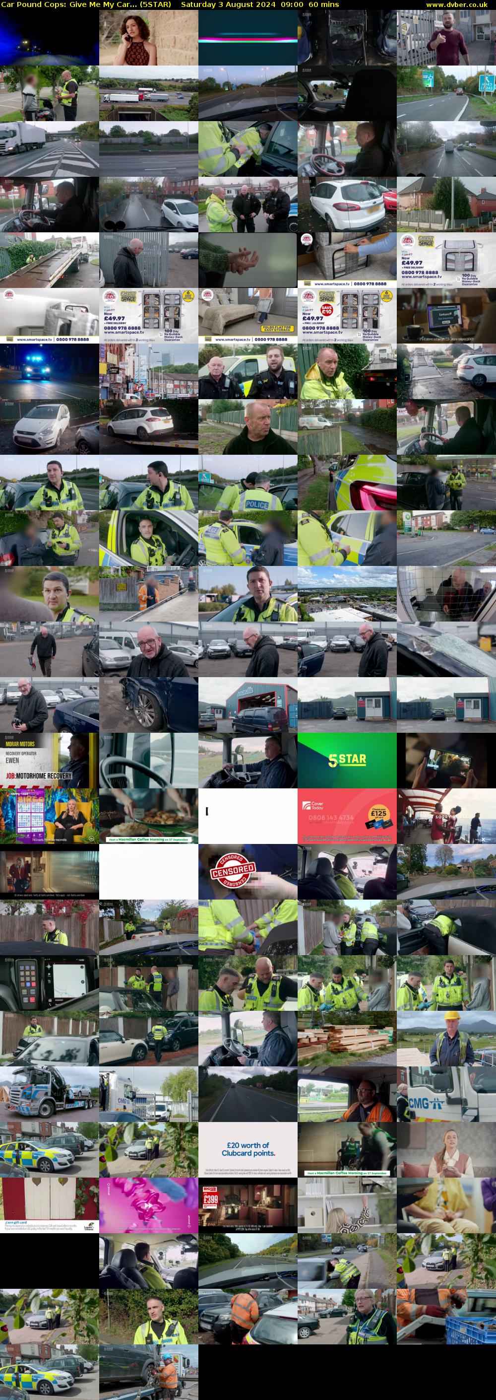 Car Pound Cops: Give Me My Car... (5STAR) Saturday 3 August 2024 09:00 - 10:00